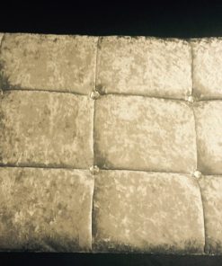 Crushed Velvet diamante Headboard Miami