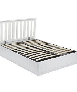 Oxford gas lift in white