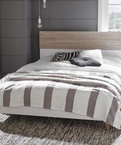 Stockholm retro style bed frame