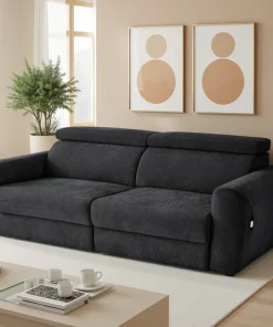 dakota black sofa bed