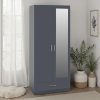 dakota 2 door 1 drawer with mirror
