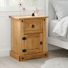 corona 1 door 1 drawer bedside