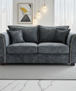 Serena Sofa Black 2 Seater