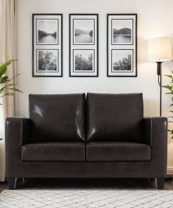 Tempo 2 seater faux leather