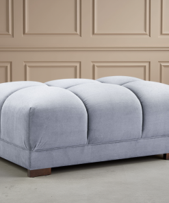 Azzuro Sofa Grey Footstool