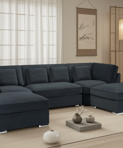 Belgravia Sofa Slate U Shape Corner