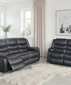 Conrad 3+2+1 leather recliner set