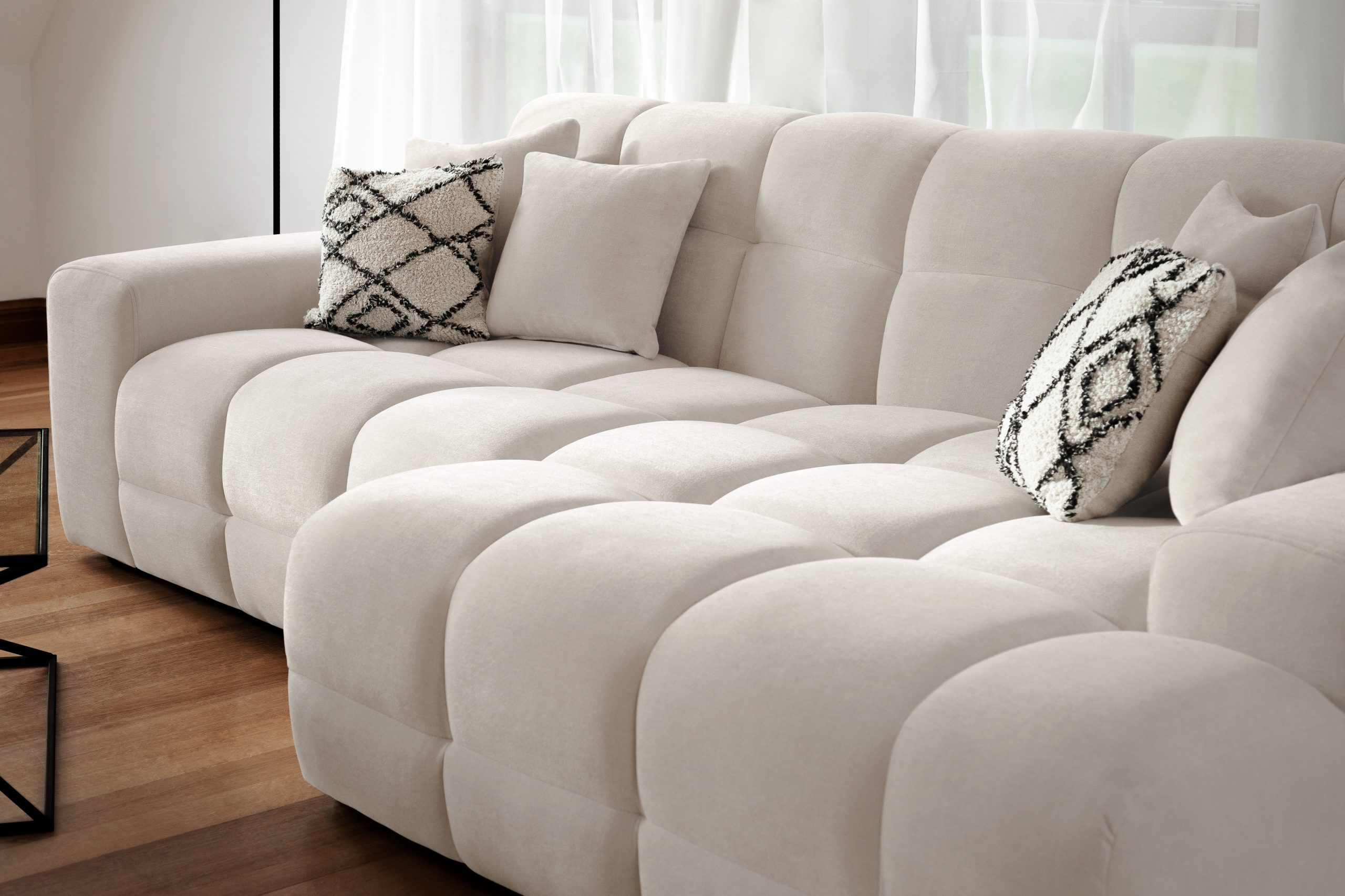 Jacob Sofa Beige Right Hand Facing Corner - Image 10