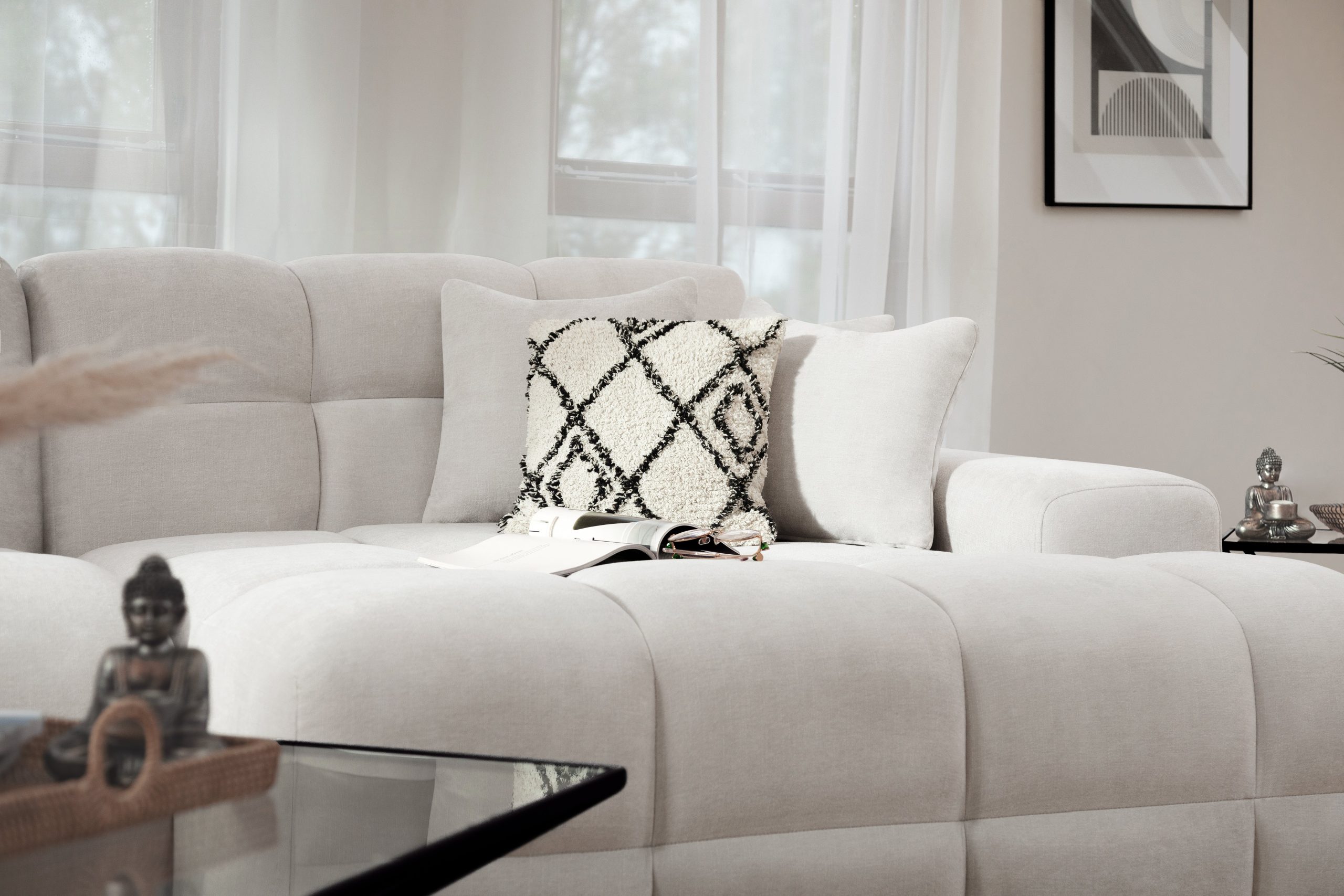 Jacob Sofa Beige Right Hand Facing Corner - Image 6